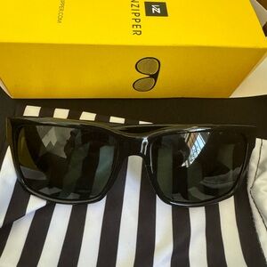 VonZipper Black Sunglasses Elmore